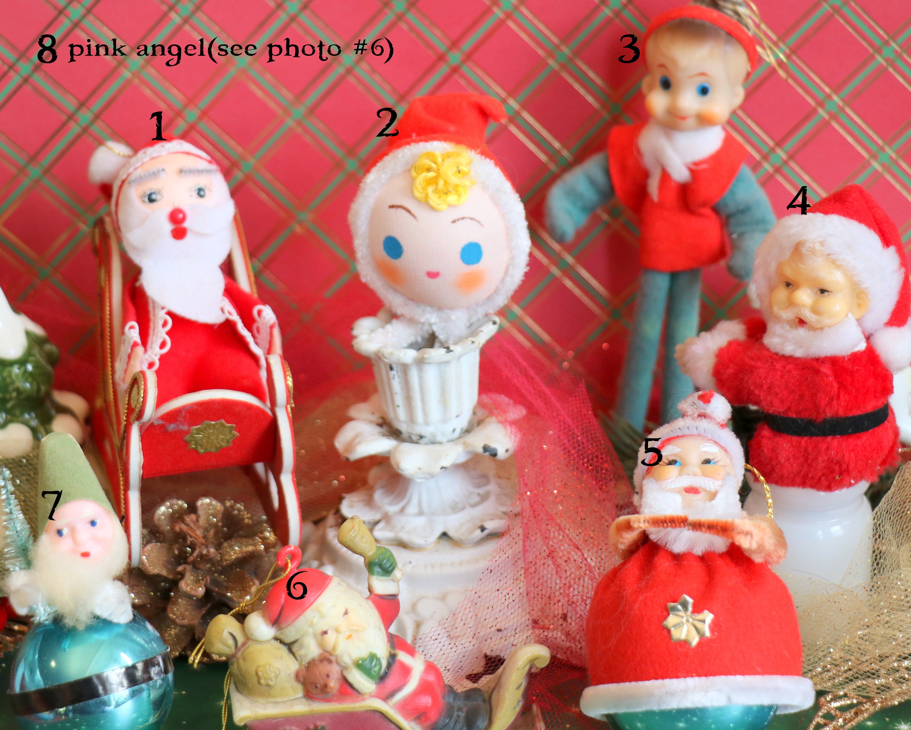 * vintage ornament ❀ キュートな サンタクロース さん vintage ornament ❀ キュートな サンタクロース さん
