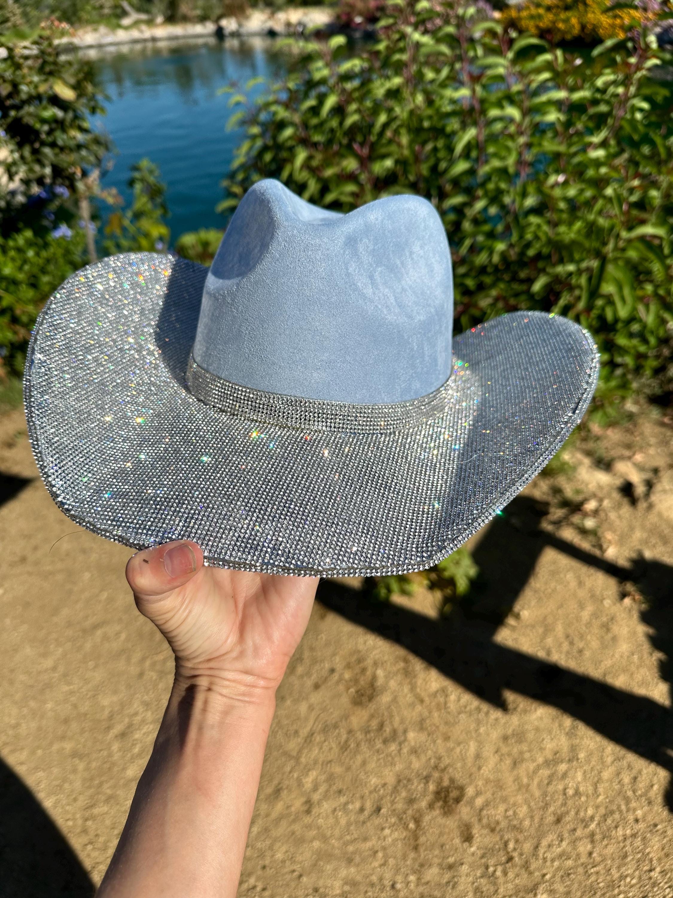 Stagecoach purple star Rhinestone cowboy hat PURPLE RHINESTONE COWGIRL COWBOY HAT LOVER SPEAK NOW TAYLOR  main image 3