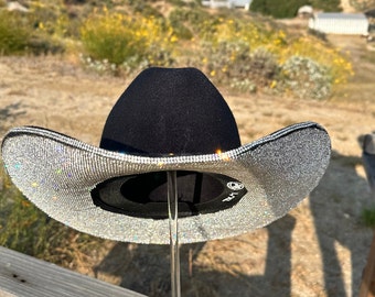 Rhinestone cowboy hat various colors country