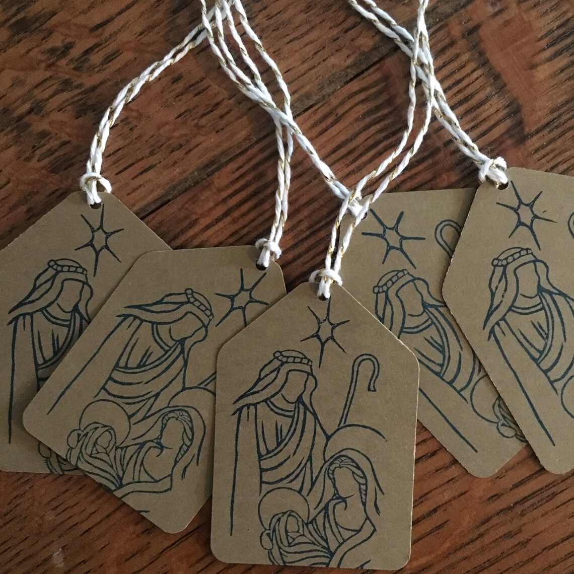 religious gift tags nativity christmas tags holy family etsy