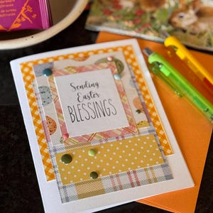 Easter Card - Easter Blessings Card - Religious Easter Card