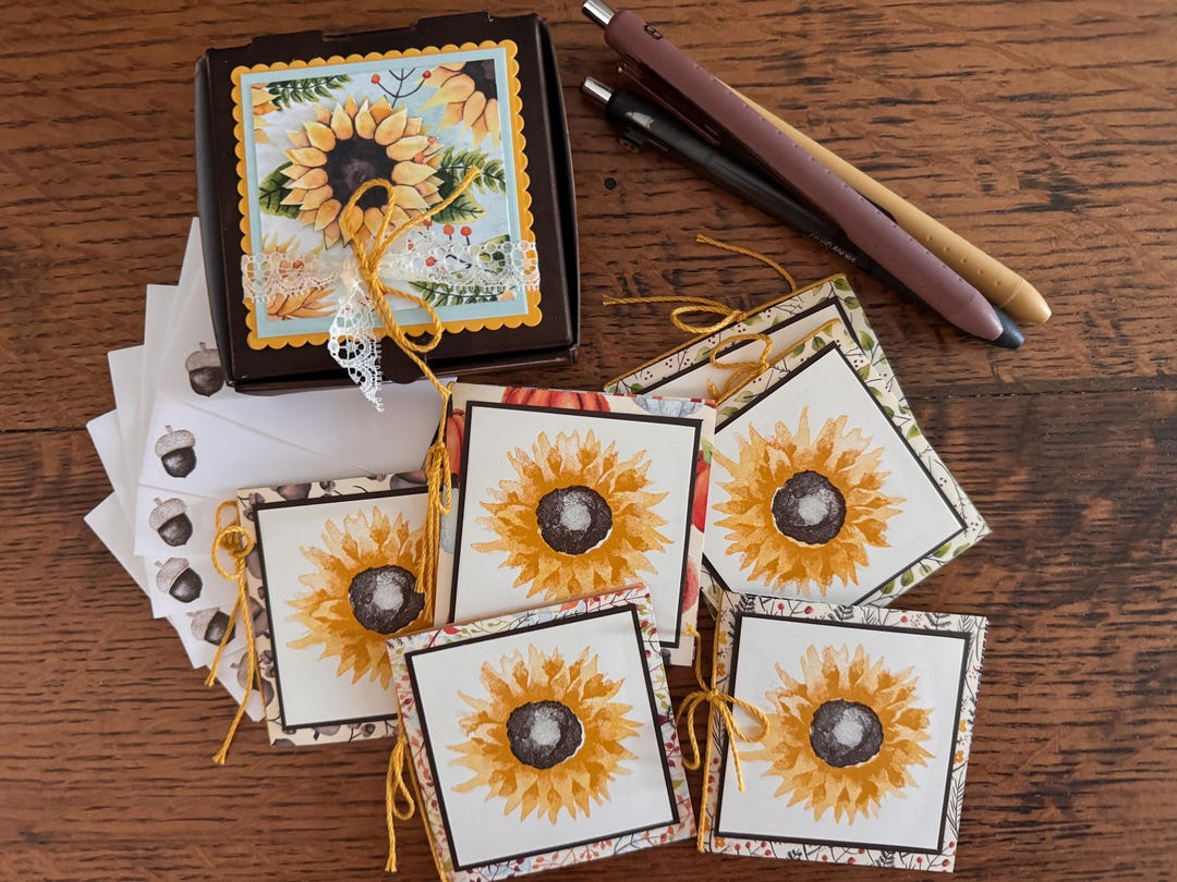 Sunflower Gift Tags - Sunflower Tags - Sunflower Gift Card Holder ...