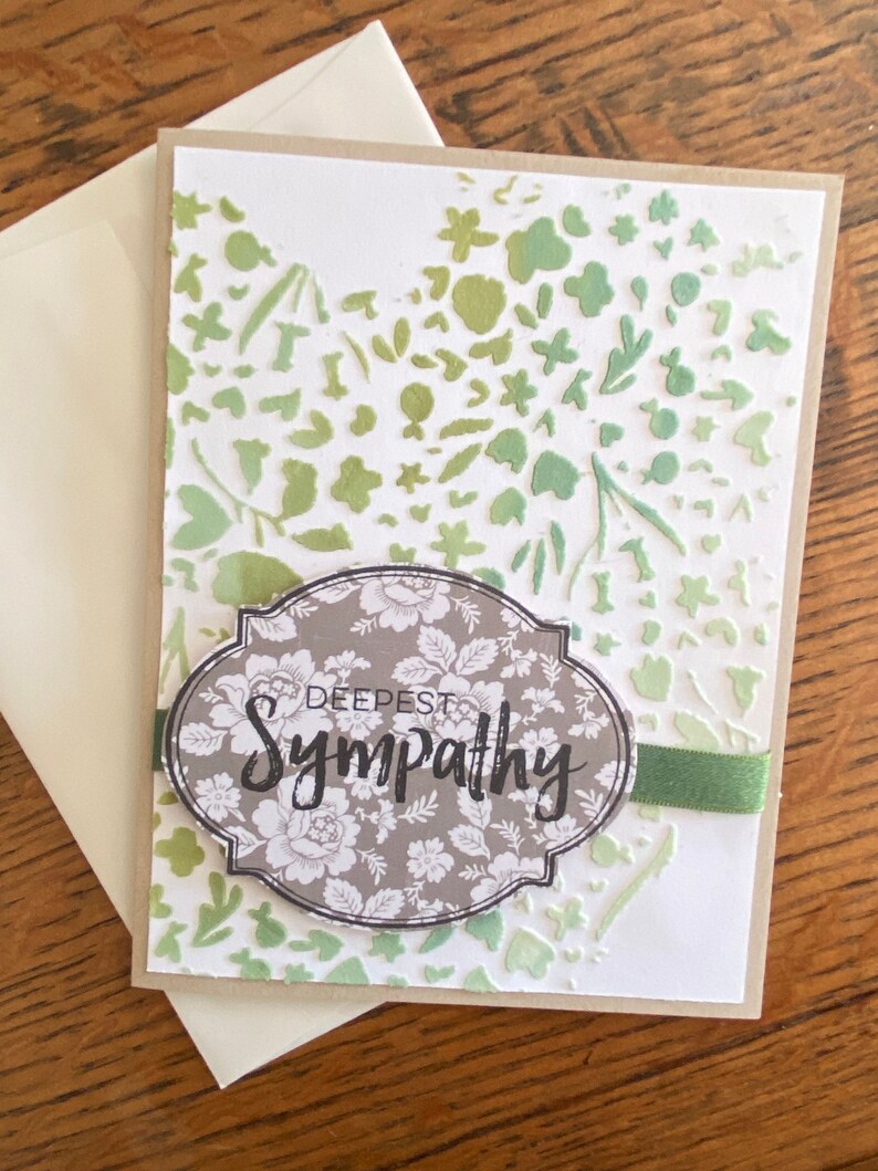 Floral Spray Sympathy Card With Sympathy Card Bouquet Sympathy Card Sympathy Card