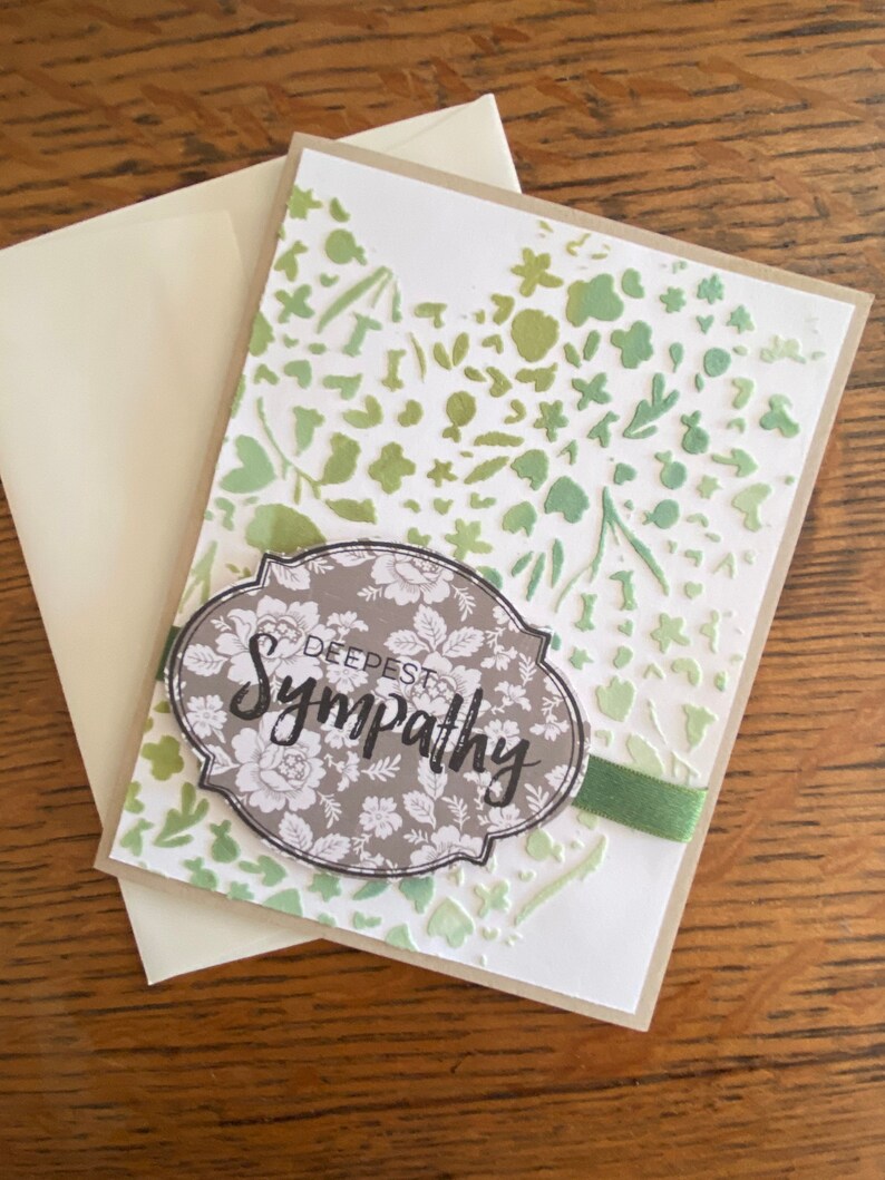 Floral Spray Sympathy Card With Sympathy Card Bouquet Sympathy Card Sympathy Card