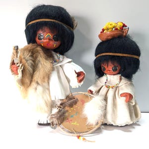 Pima Indian Doll - Etsy