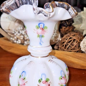 Fenton Ruffled Vase - Etsy