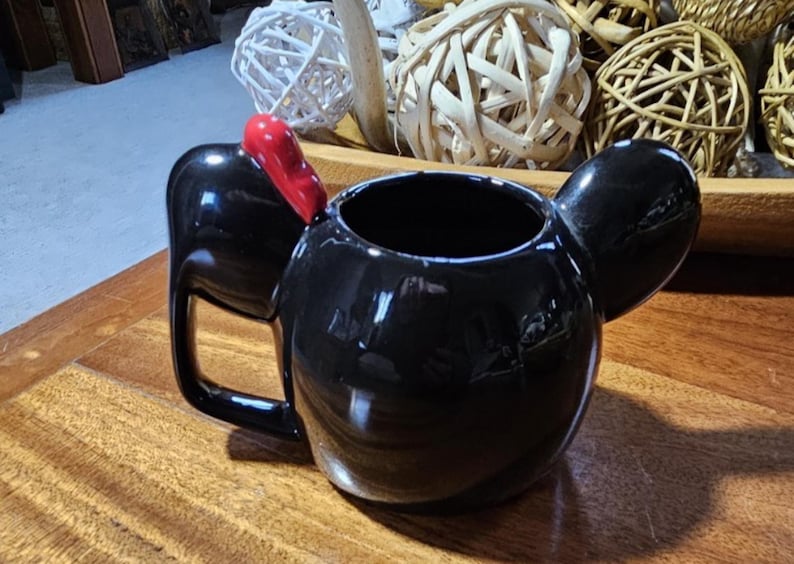 Vtg Disney Minnie Mouse Coffee Mug Super Cute image 7