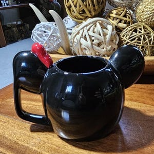 Vtg Disney Minnie Mouse Coffee Mug Super Cute image 2
