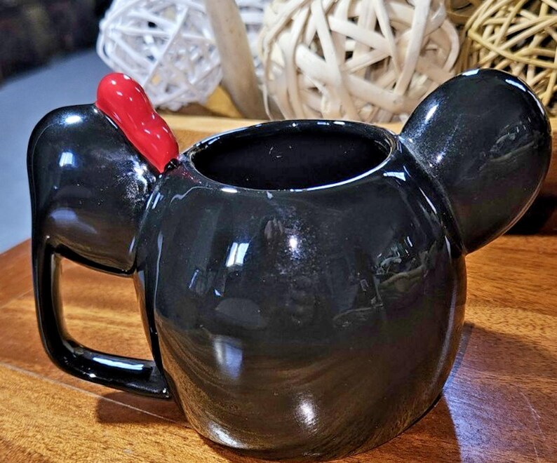 Vtg Disney Minnie Mouse Coffee Mug Super Cute image 6