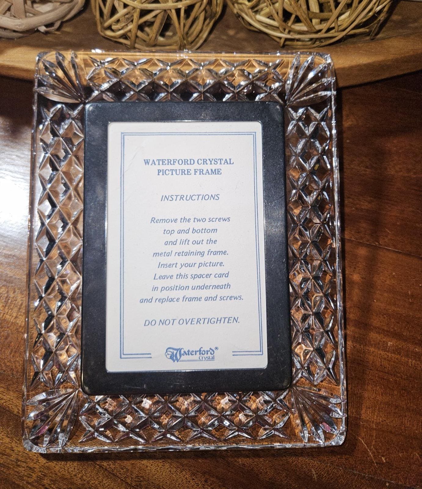 Waterford Crystal Picture Frames - Etsy