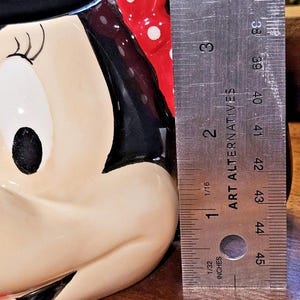 Vtg Disney Minnie Mouse Coffee Mug Super Cute image 5