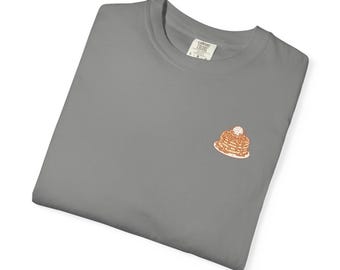Pancake Golf Ball Shirt, Breakfast Golf Humor Tee, Golfer Gift