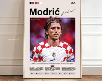 ルカ・モドリッチ サイン入り クロアチア 2024 オーセンティックマッチ