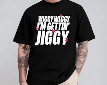 Vintage 5 Boyband T-Shirt: Wiggy Wiggy I’m Gettin’ Jiggy, 90s Keep On Moving Tour Shirt, Unisex Adults Kids Tee Top