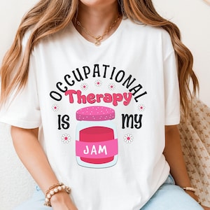 作業療法Tシャツ：「OTは私のお気に入り」ソフトコットンTシャツ、作業療法士への贈り物、OTAシャツ、作業療法士への感謝、セラピストへの贈り物