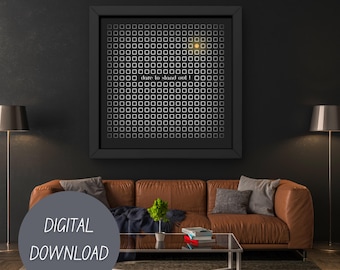 Dare To Stand Out Motivational Wall Art (Instant Download)