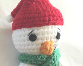 Sonajero navideño de ganchillo para bebé (en caja)