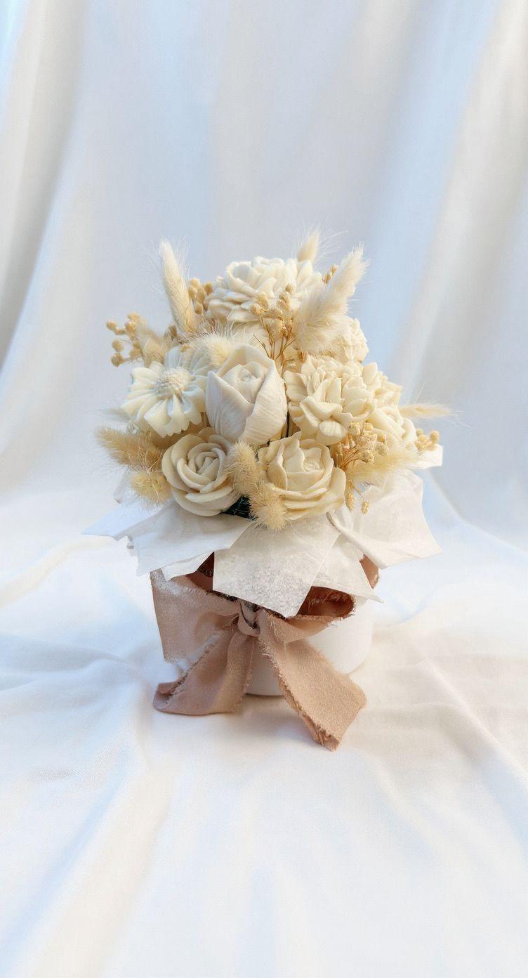 Macting 30 Rose Artificiali Realistiche In Schiuma Di Lattice - Bouquet Fai Da Te, Blu Reale Scuro, Stelo Regolabile Per Matrimoni E Decorazione - 3