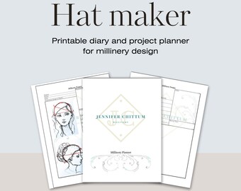 Printable Hat making Diary Planner