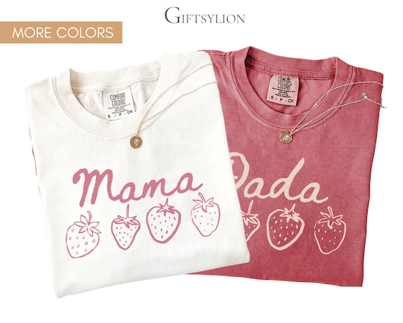 Berry First Birthday Matching Family Shirts, Strawberry Birthday Comfort Colors® Tshirts, 1st Birthday Family Tees, Berry First Bday Tshirts