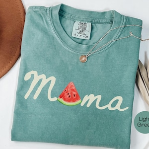 One In A Melon Mommy Shirt, Custom Watermelon Family Outfit, First Birthday Shirt, Watermelon 1st Birthday Shirt, Family Matching Tee bild 5