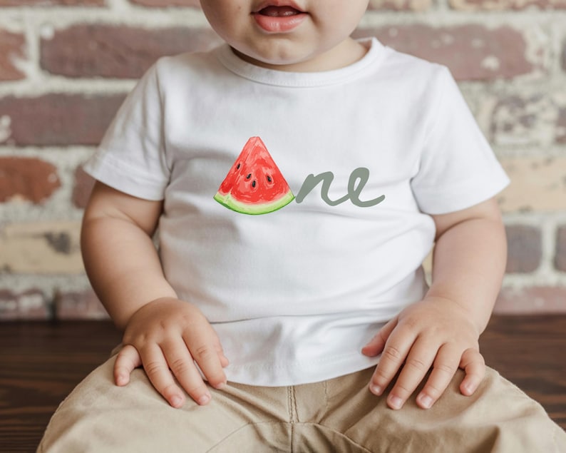 One In A Melon Mommy Shirt, Custom Watermelon Family Outfit, First Birthday Shirt, Watermelon 1st Birthday Shirt, Family Matching Tee bild 8