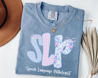 Comfort Colors® Speech Therapy Shirt, SLP Shirt, SLPA, Gift For Speech Therapist Shirt, Speech Language Pathologist, Speech Pathologist Tee