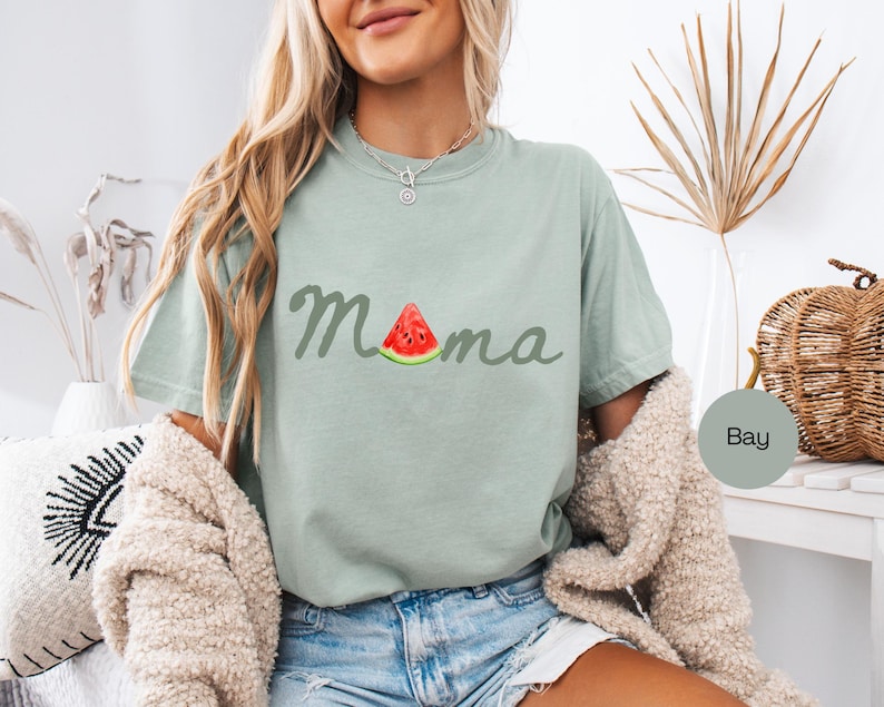 One In A Melon Mommy Shirt, Custom Watermelon Family Outfit, First Birthday Shirt, Watermelon 1st Birthday Shirt, Family Matching Tee bild 7
