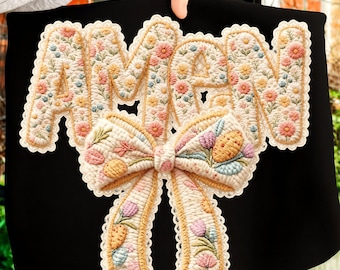 Amen Easter PNG, Faux Yarn Embroidery Design (Digital Download)