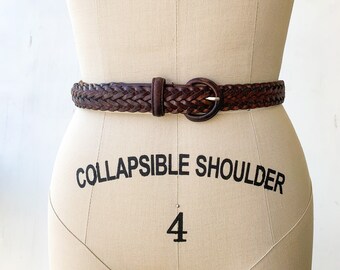 Leather Belt Size 75 Etsy