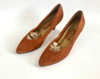 orange kitten heels uk
