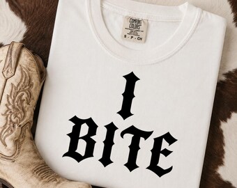 I Bite PNG, Sarcasm Tshirt Design PNG, Feminine Rage PNG, Snarky Feminist png, Boutique Design png, bite me png, I bite people png