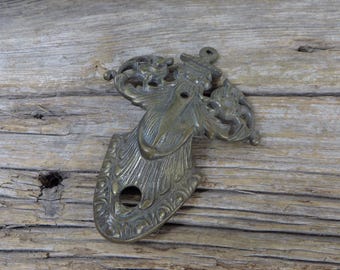 Vintage Brass Architectural Salvage Nouveau Inspired Hardware