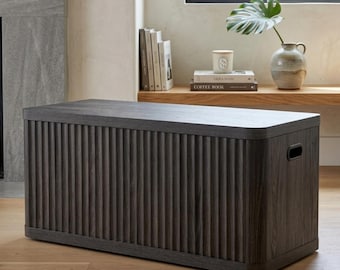 Wood Storage Chest | Storage Trunk | Toy Storage Box | Large Storage Chest | Living Room Storage