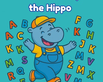Rilly das Nilpferd ABC Malbuch: Spaß am Alphabet-Lernen