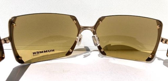 hummer eyeglasses  tortoise and gold eyewear / bi… - image 4