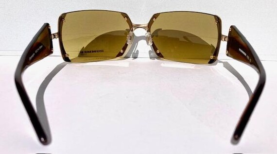 hummer eyeglasses  tortoise and gold eyewear / bi… - image 7