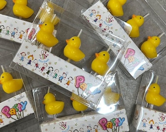 YELLOW DUCK CANDLES