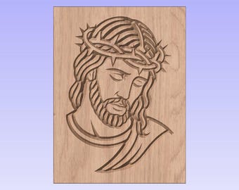 Corona de espinas de Jesús – Archivo SVG DXF CNC