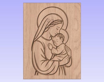 María y el Niño – Archivo Religioso CNC