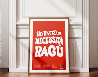 I made ragù out of necessity