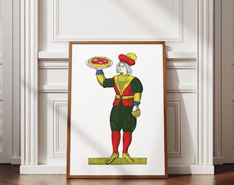 8 of Coins with Pizza