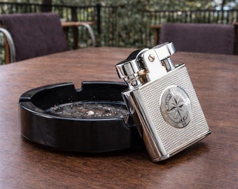 Encendedor de lujo hecho a mano Encendedor de metal premium hecho a mano Diseño elegante y atemporal