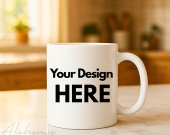 White Mug Mockup