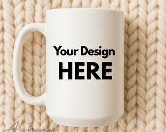 White Mug Mockup