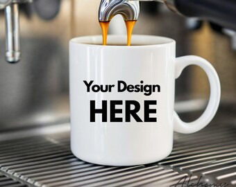 White Mug Mockup