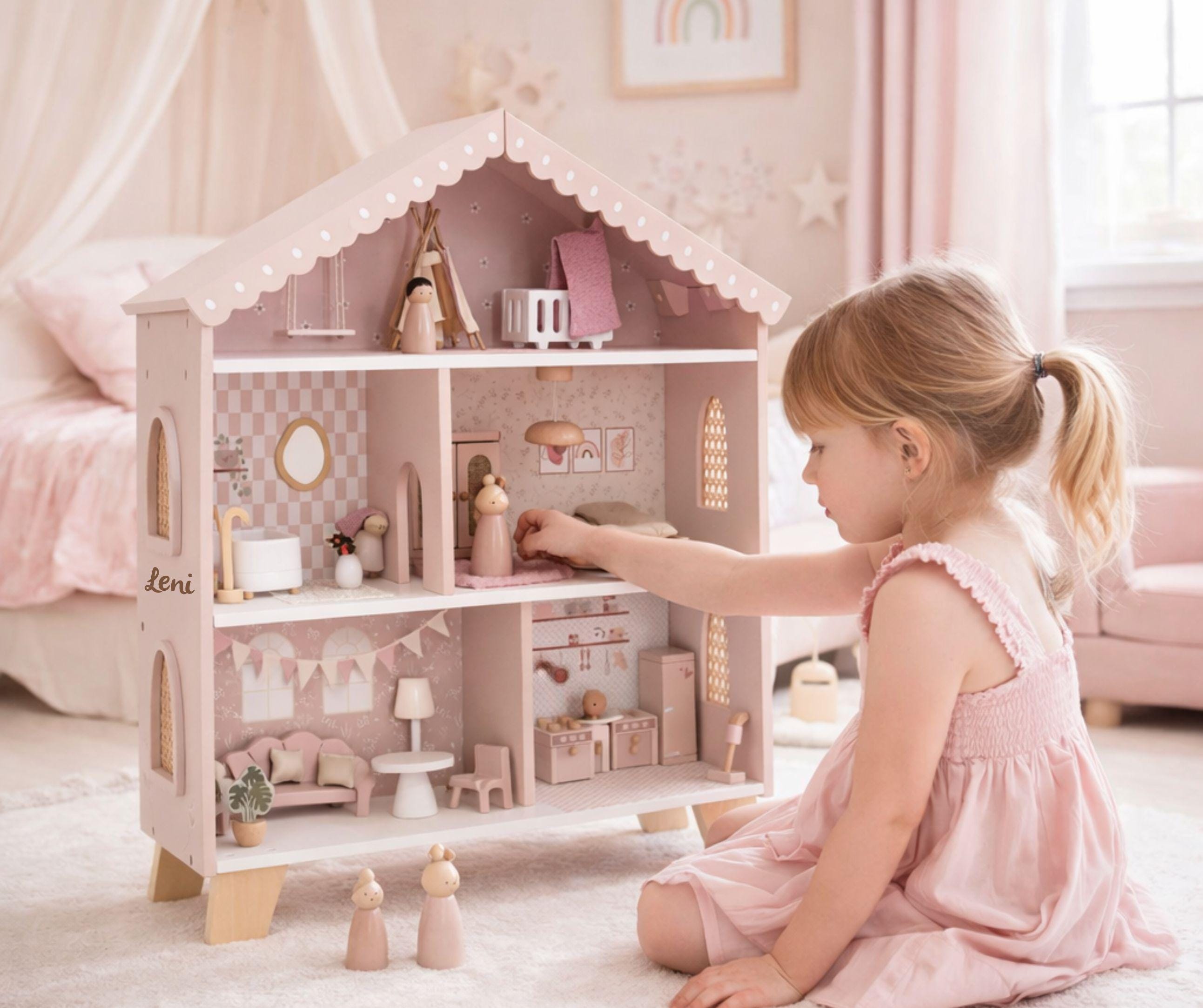 Lulilo Gardeno maison de poupée en bois avec meubles de