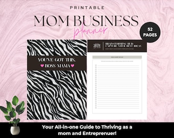 Printable Mom Business Planner (Digital Download)