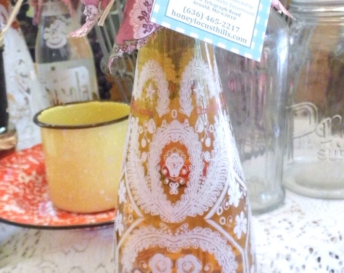Orange Flavored Vinegar in Vintage Christian Lacroix Evian Etsy