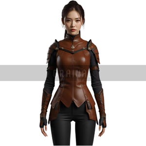 Medieval Leather Armor Suit: Fantasy Warrior Cosplay - Gothic Knight Outfit